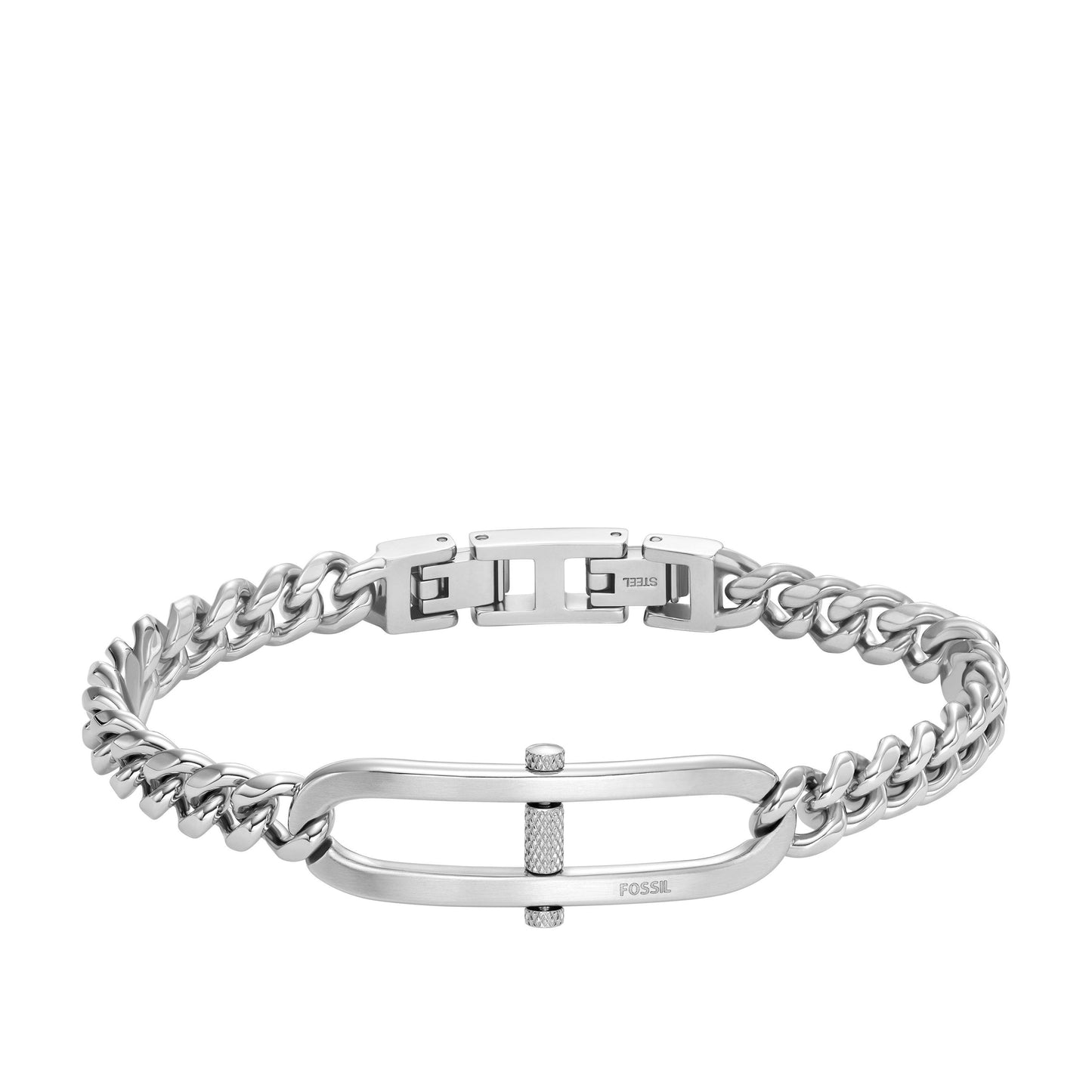 Fossil Herrenarmband JF04468040 Edelstahl