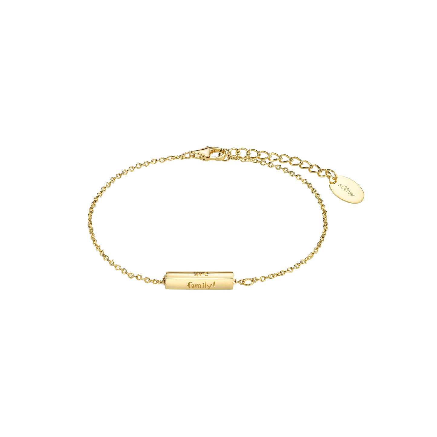 Armband s.Oliver 2034288 Silber vergoldet
