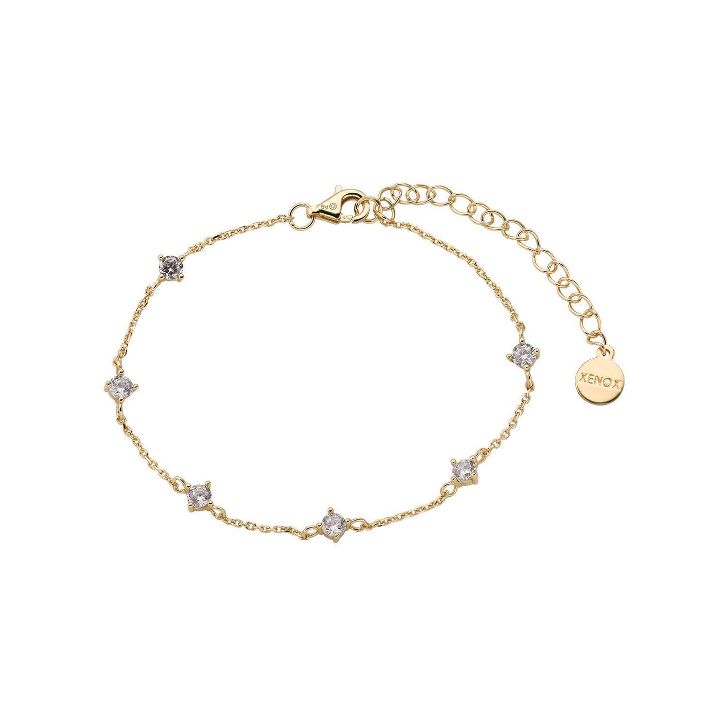 Xenox Armband XS2037G 925 Silber