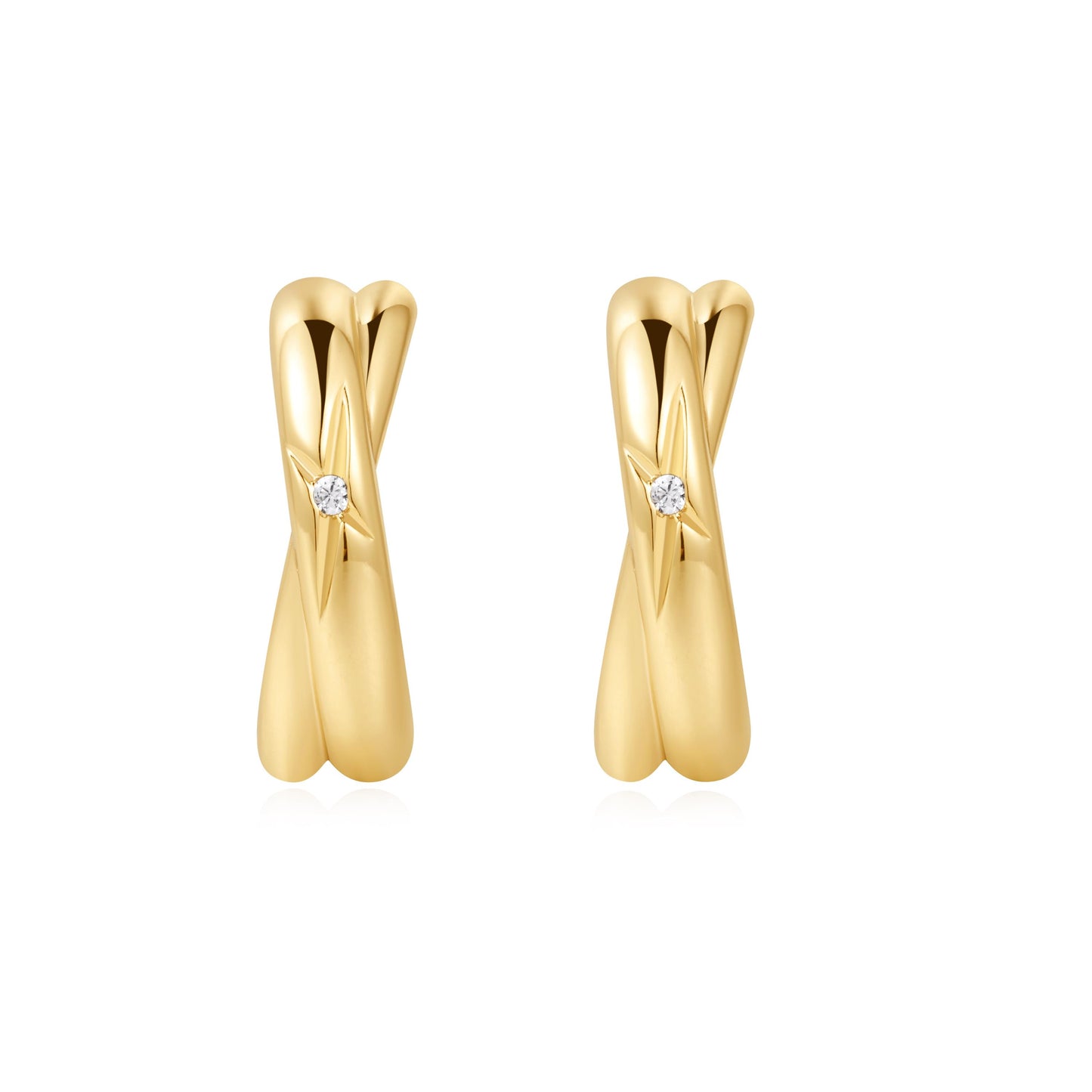 ANIA HAIE Ohrschmuck WLE061-16G Silber