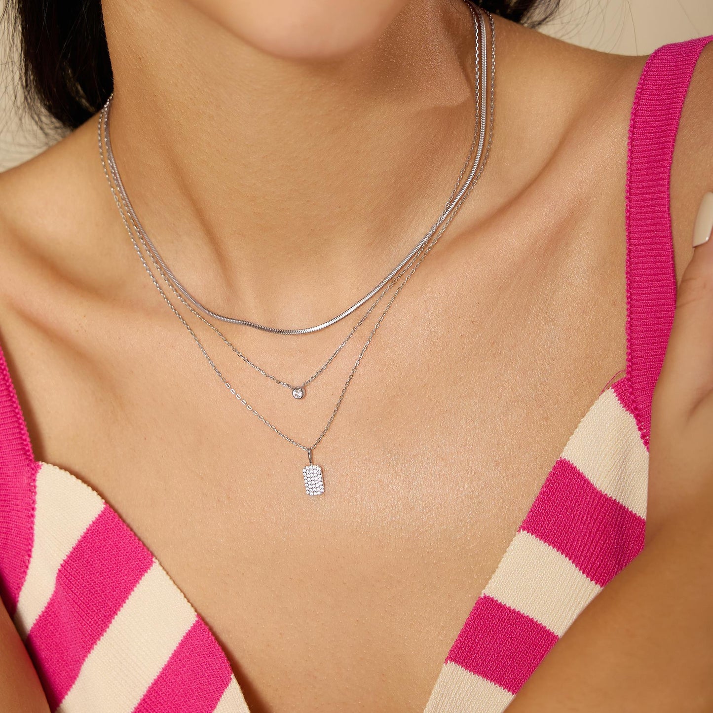 ANIA HAIE Halsschmuck WLN064-01H Silber
