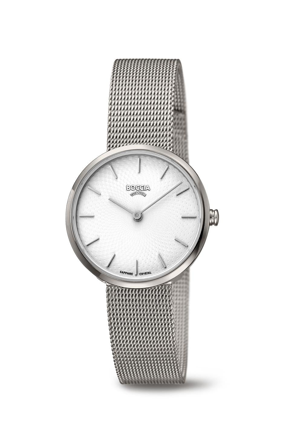 Boccia Damenarmbanduhr 3279-08 Edelstahl