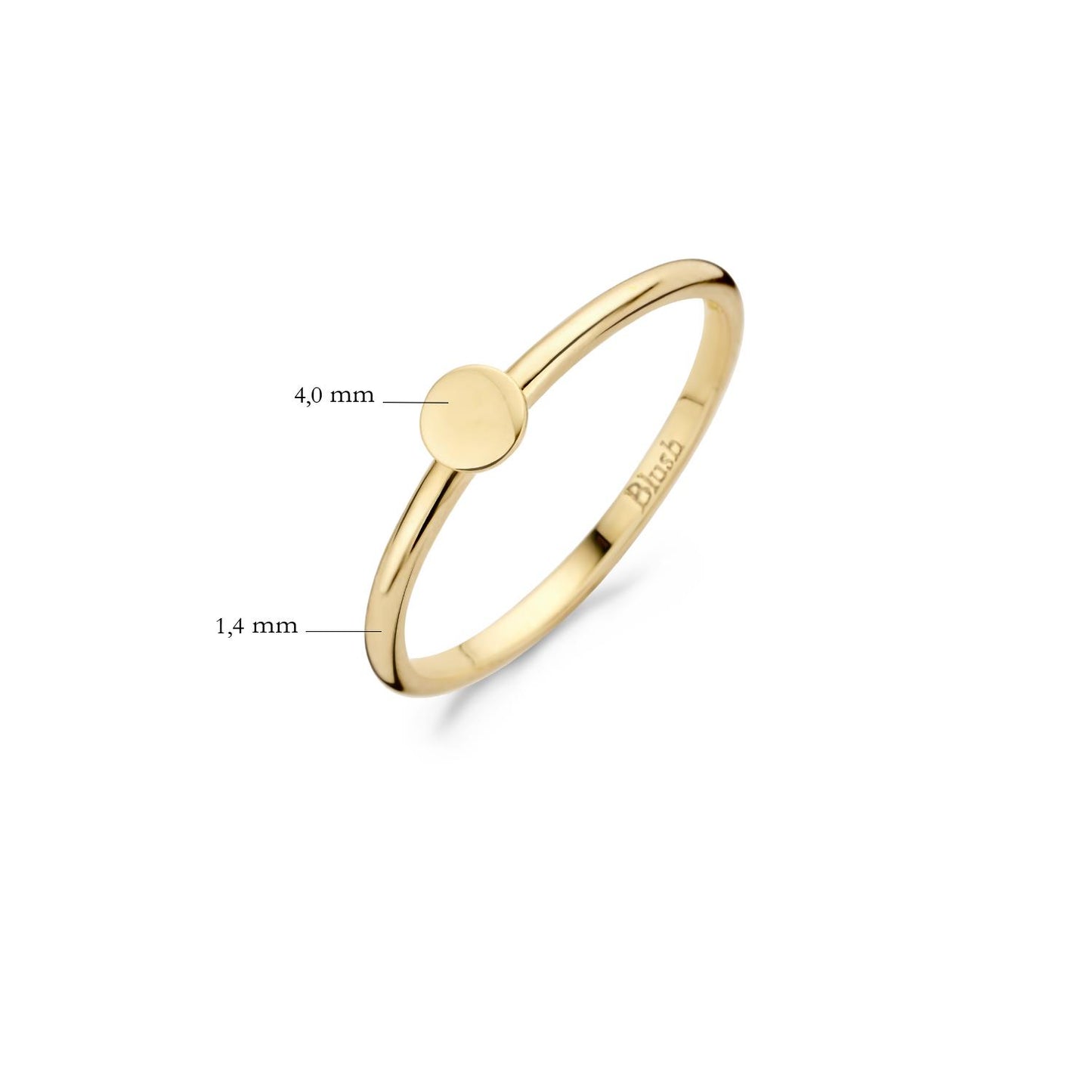 Blush Ring 1212YGO/54 585 Gold