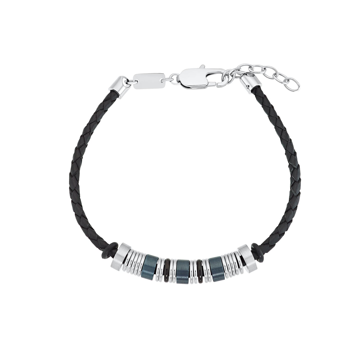 s.Oliver Armband 2031565 Leder- Edelstahl