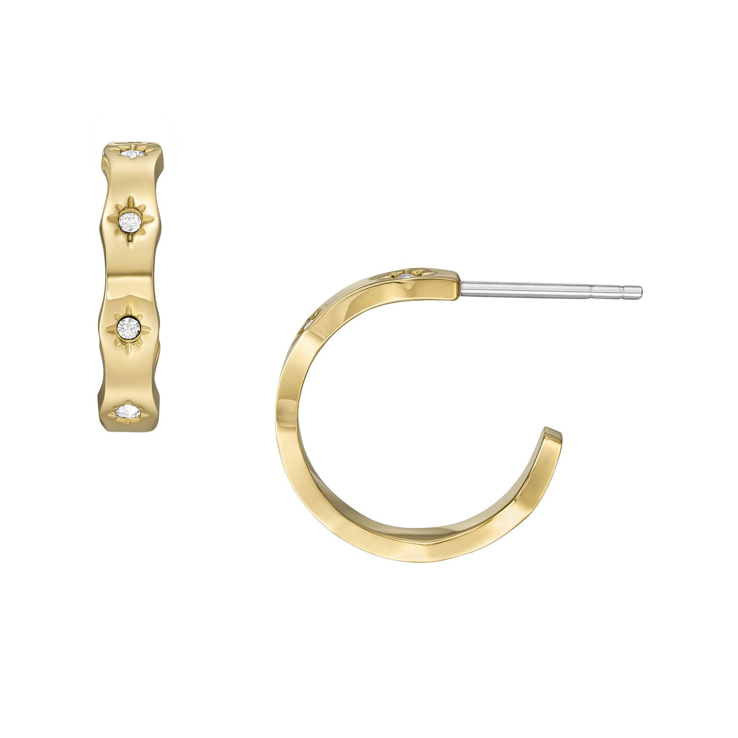 Fossil Ohrschmuck JF04380710 Edelstahl