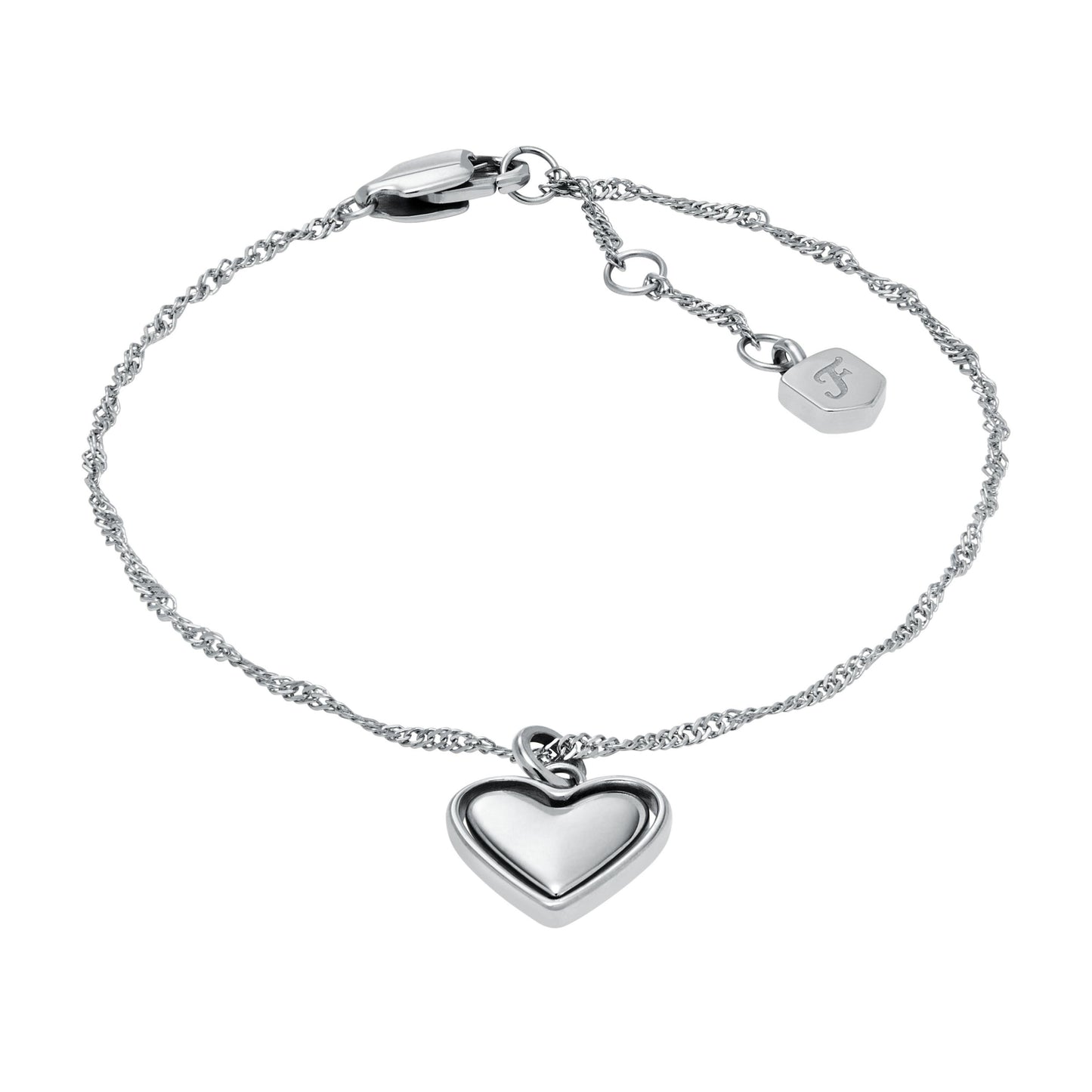 Fossil Damenarmband JF04837040 Edelstahl