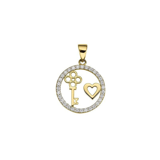 CEM Kettenanhänger G3-01290A 333 Gold