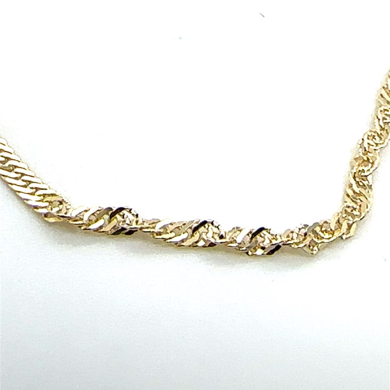 Damenkette 96-2035-101-333-42cm Gold