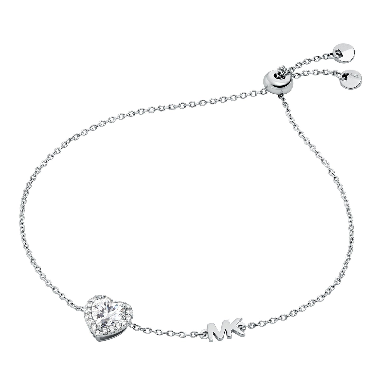 RHODIUM CLEAR CZ SILVER