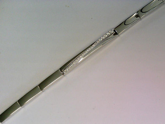 Damenarmband S-02392B Silber