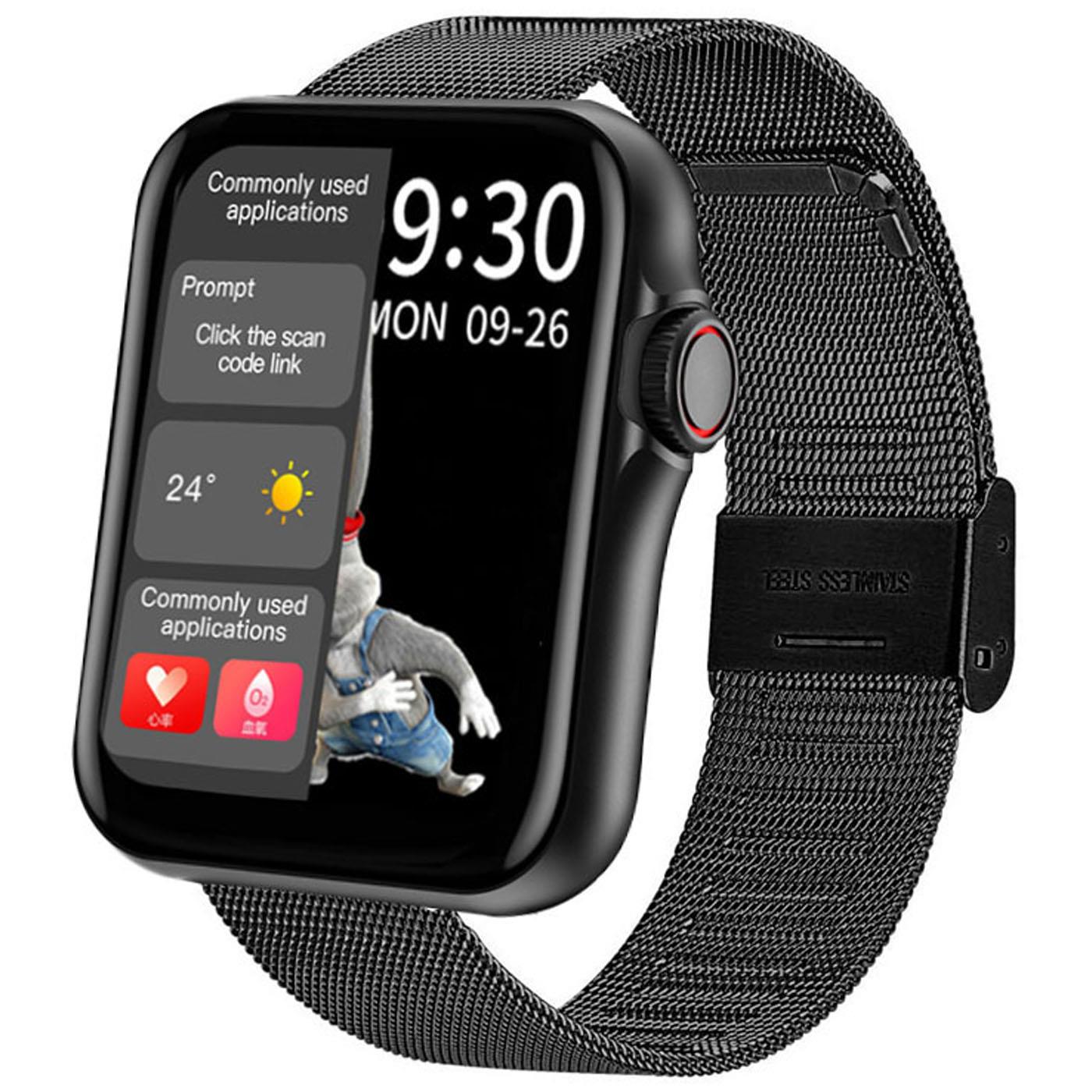 SMARTY 2.0 Smartwatch SW028E01 Edelstahl