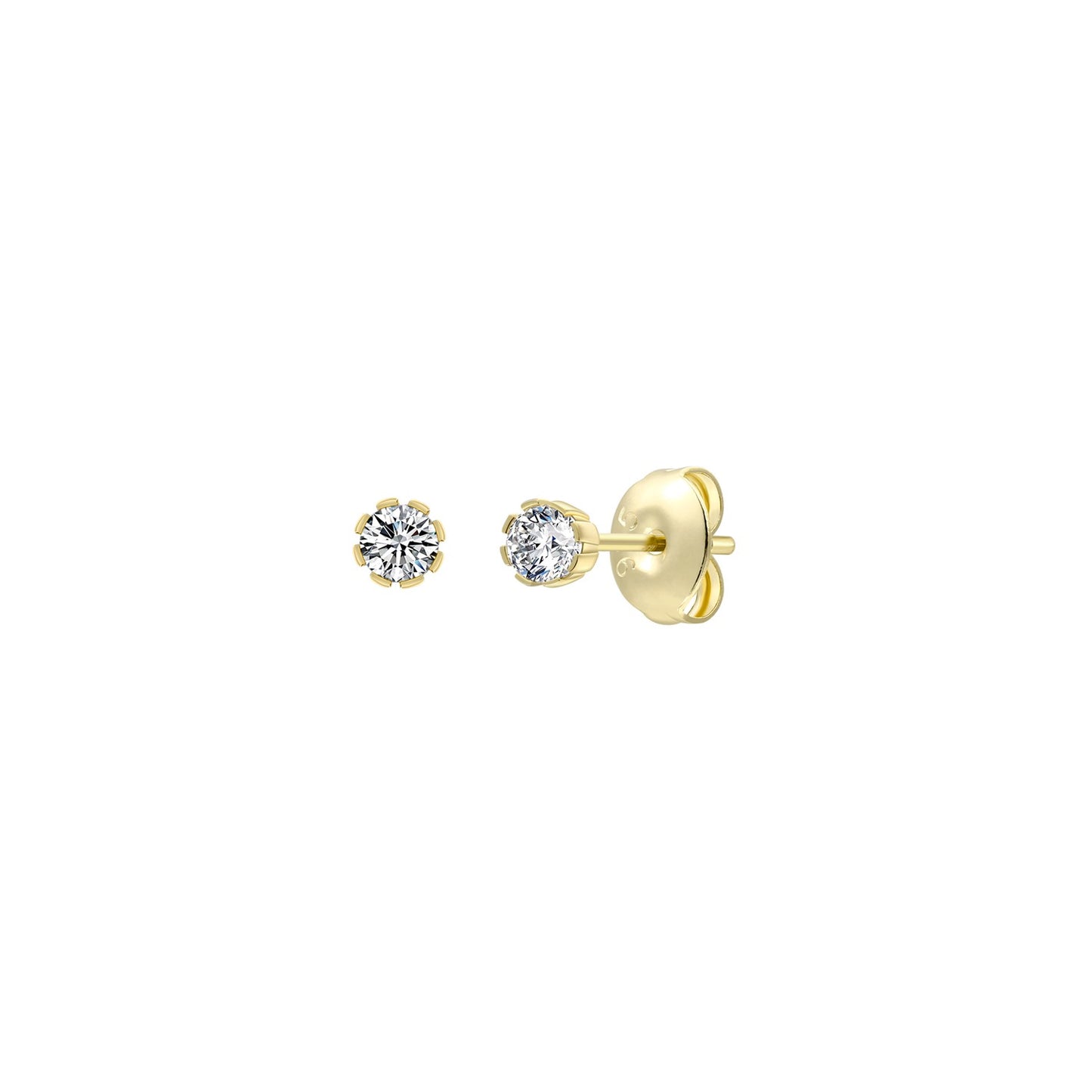 Xenox Ohrschmuck XS10623G Silber vergoldet