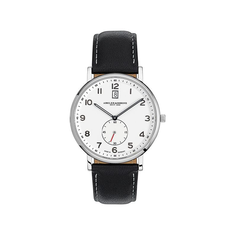 Abeler & Söhne Herrenarmbanduhr AS1401 Lederband