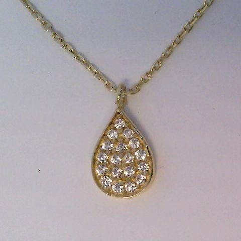 CEM Kette mit Anhänger 6-209709-001 333 Gold