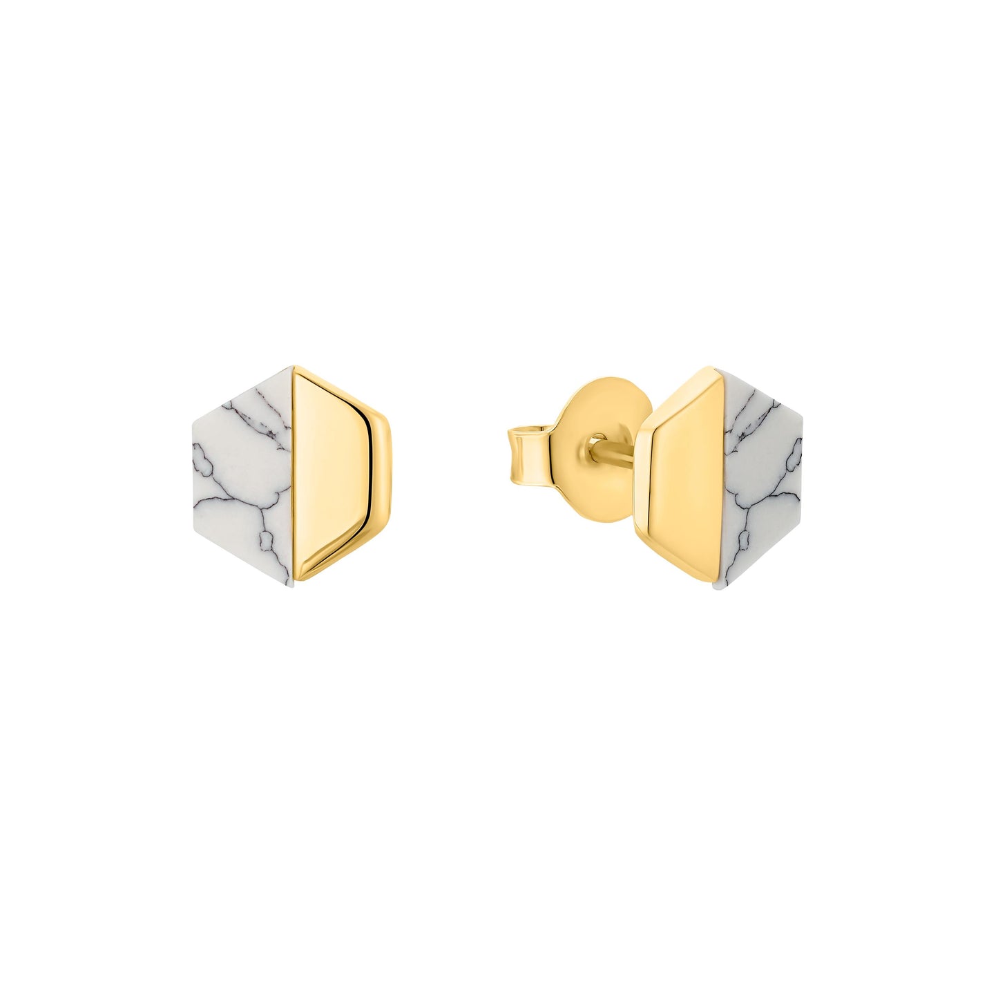 s.Oliver, Ohrstecker,2034366,Silber 925 vergoldet