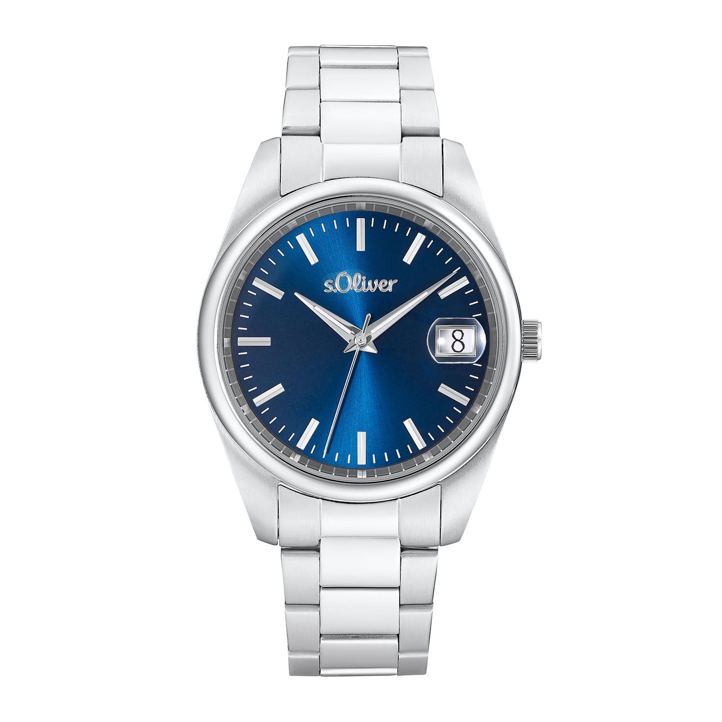 s.Oliver Damenarmbanduhr 2033527 Edelstahl