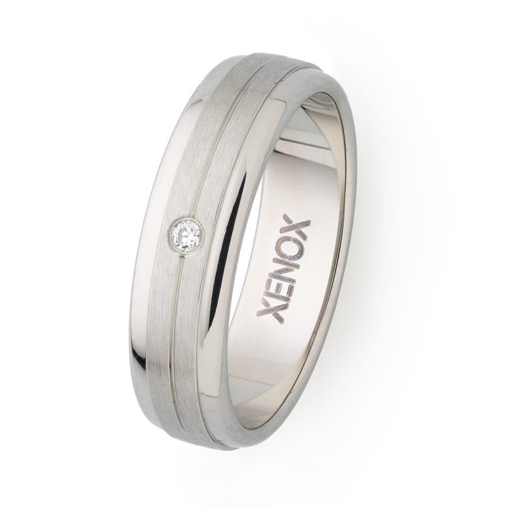 Xenox Ring X2547/60 Edelstahl