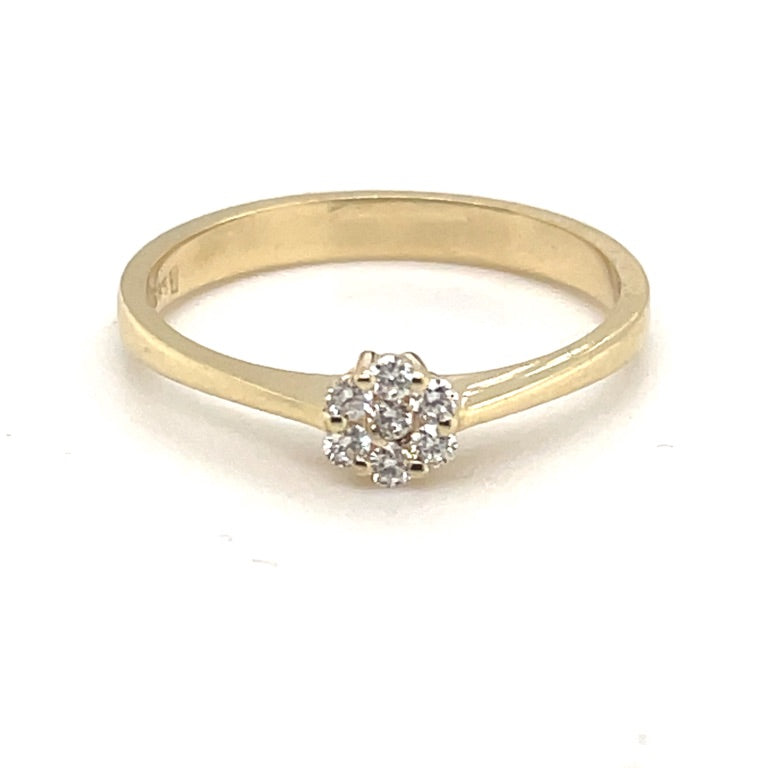 Team Hoffmeister Ring 08-85126-000-Gelb 585 Gold