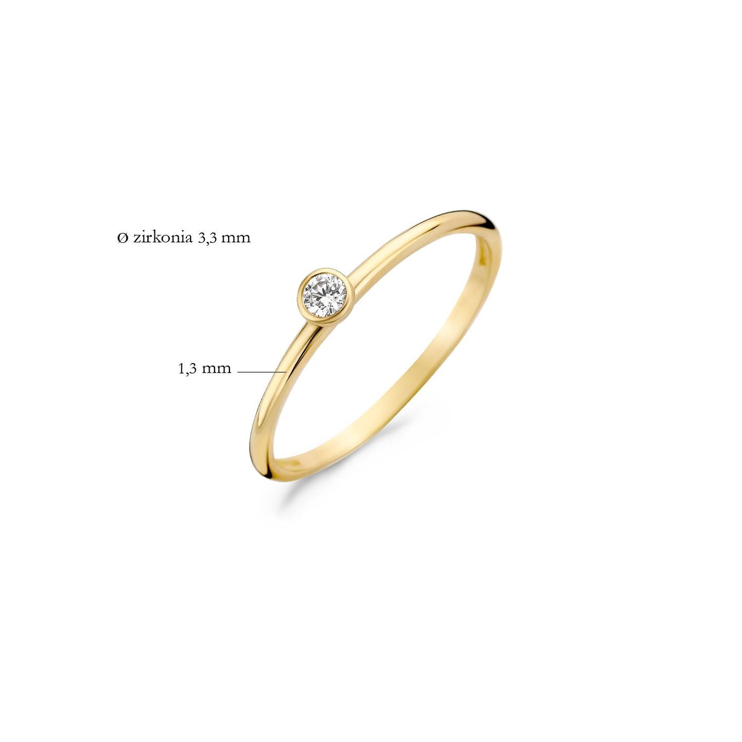Blush Ring 1198YZI/54 585 Gold