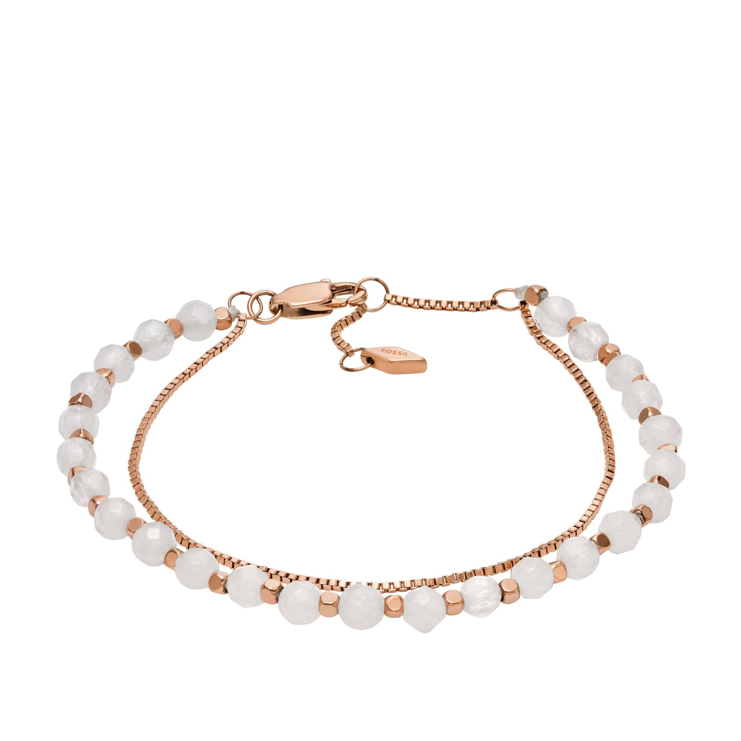 Fossil Damenarmband JF04444791 rosevergoldet