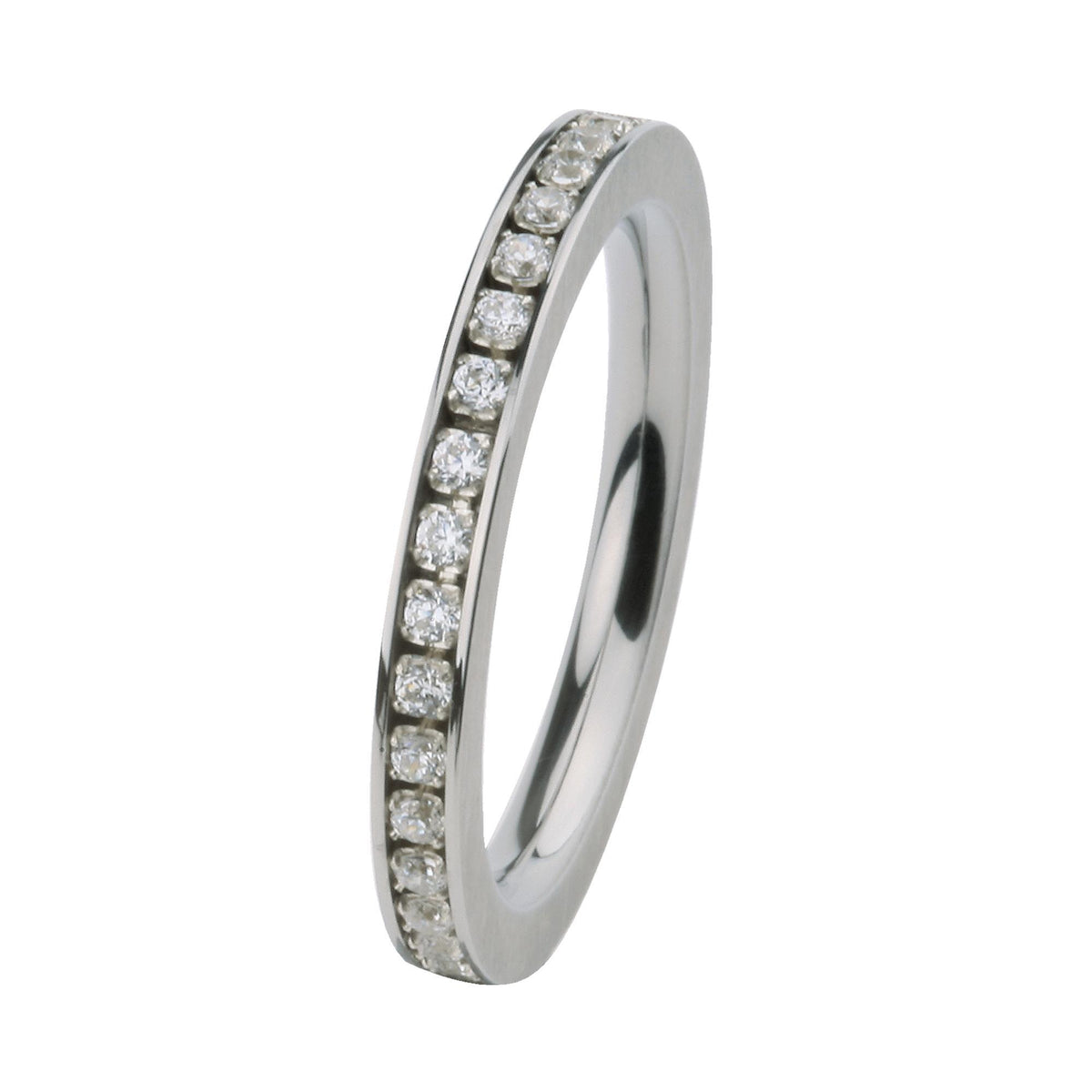 Ernstes Design Ring R265WH.57 Edelstahl