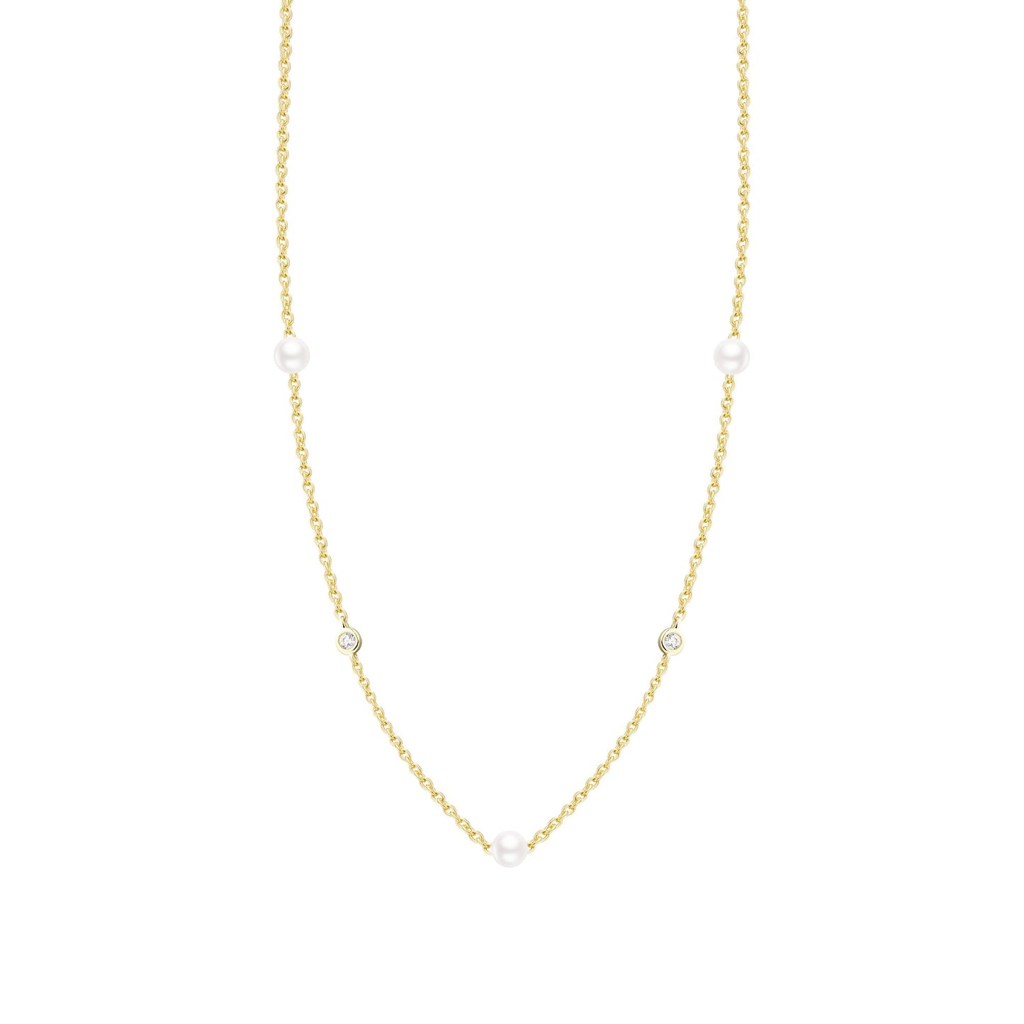 Xenox Halsschmuck XS91931G Silber vergoldet