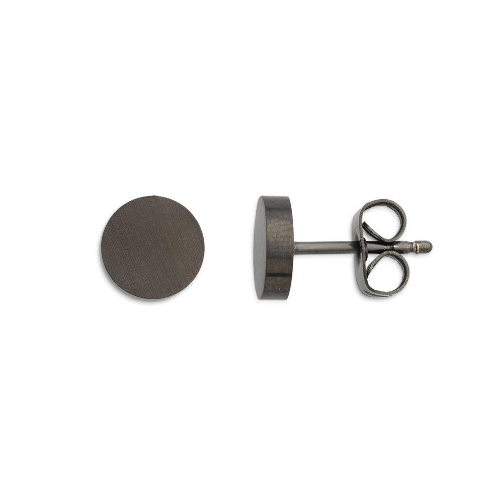 Xenox Herrenohrringe X2604B Edelstahl 7mm