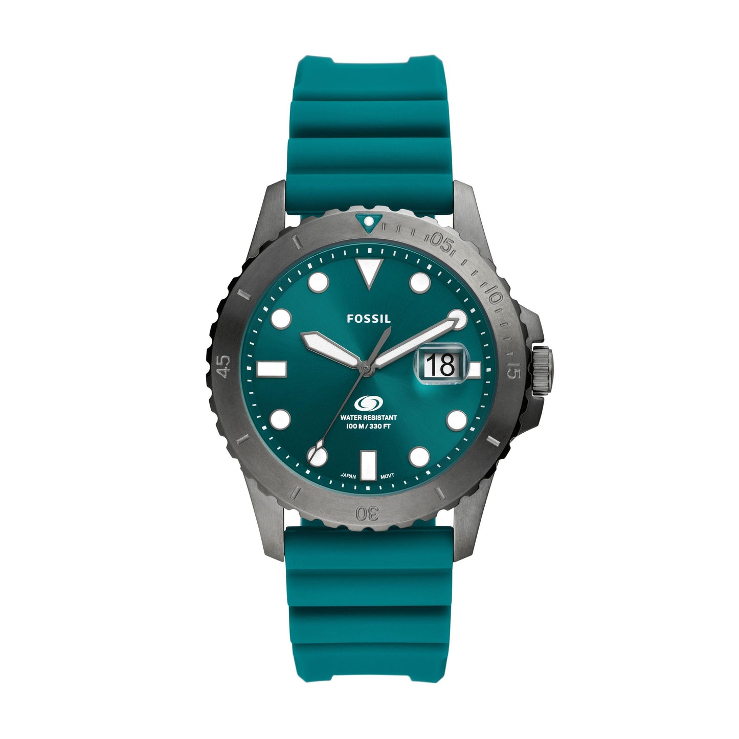 Fossil Armbanduhr FS5995 Edelstahl