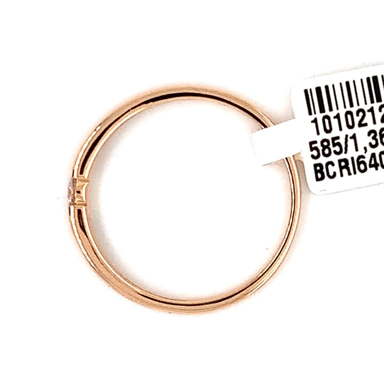 CEM Damenring Einsteiner BCRI6406 585 Gold