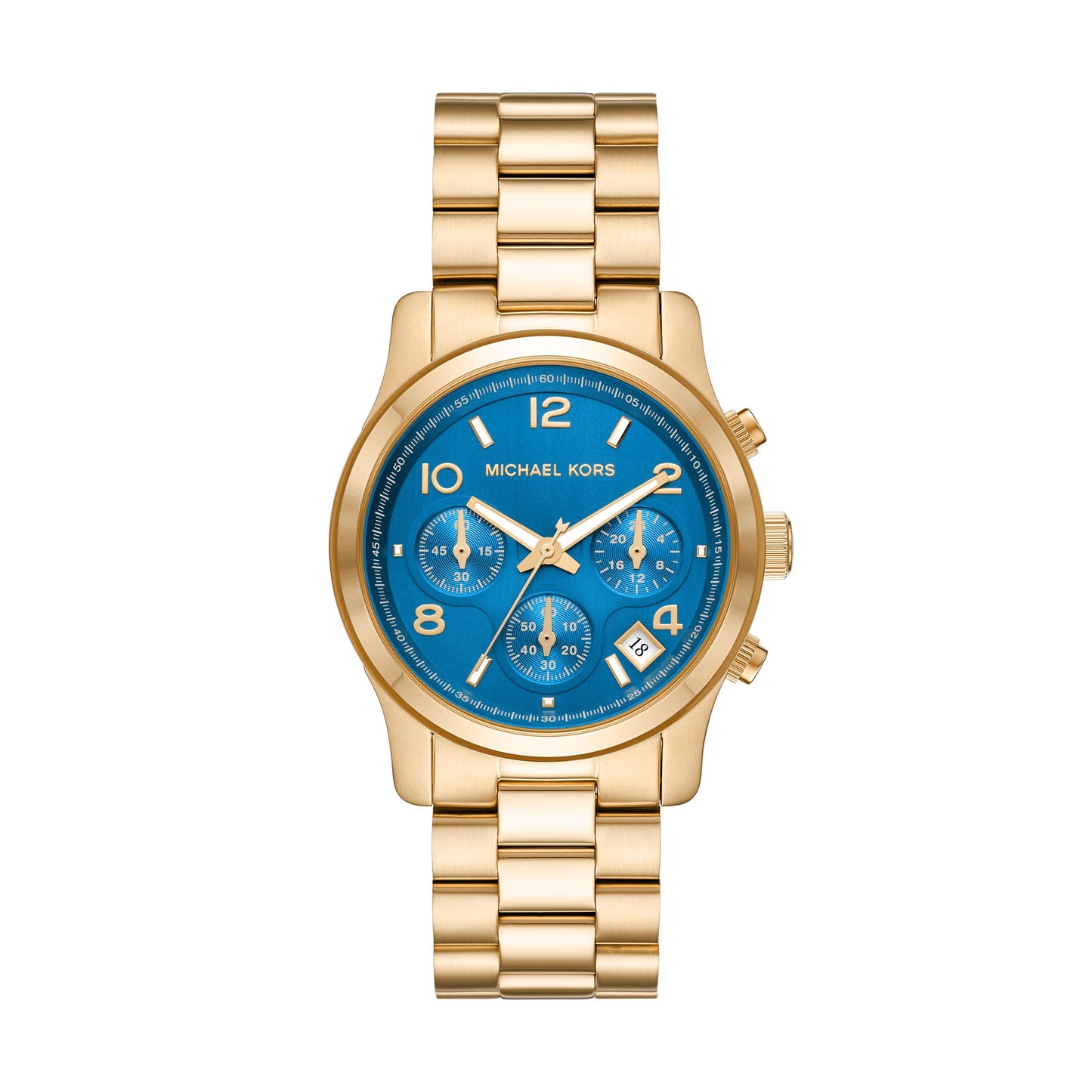 Michael Kors Armbanduhr MK7353 Edelstahl vergoldet