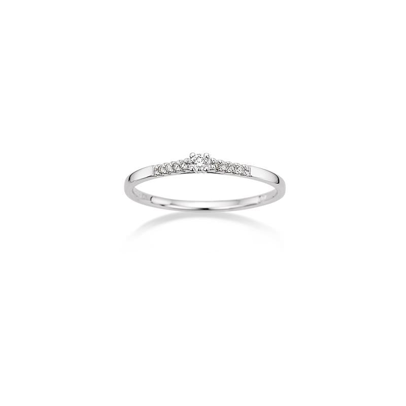 CEM Damenring Mehrsteiner G5-00561R 585 Gold