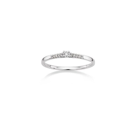 CEM Damenring Mehrsteiner G5-00561R 585 Gold