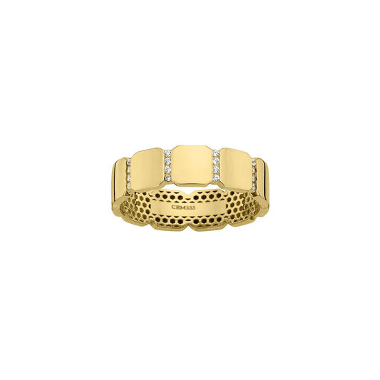 CEM Damenring Mehrsteiner G3-01321R Gold 333