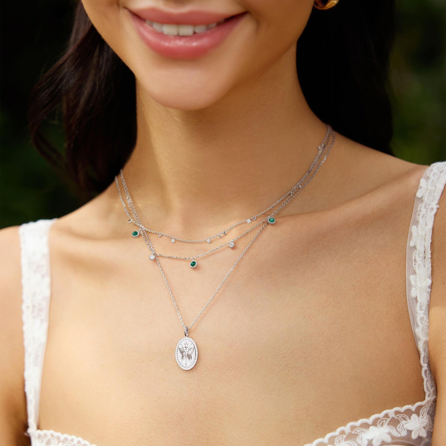ANIA HAIE Halsschmuck WLN064-03H Silber