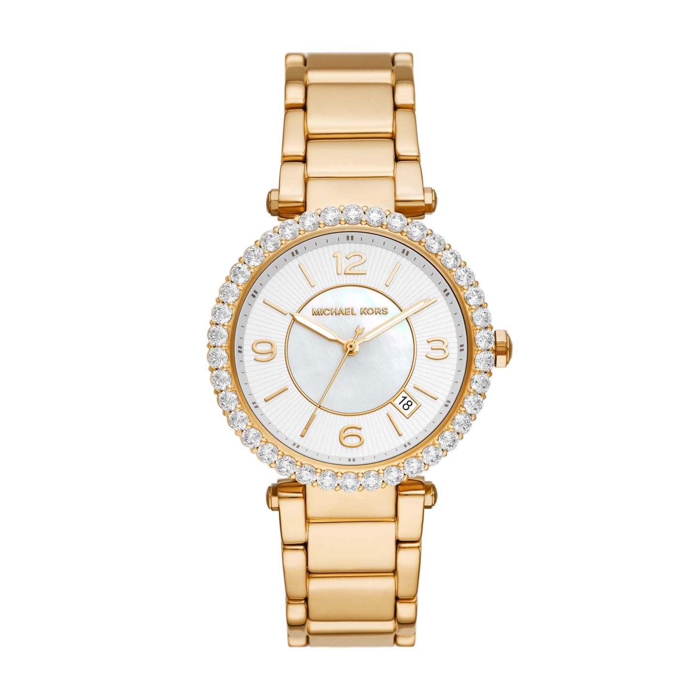 MICHAEL KORS Armbanduhr MK4693 Edelstahl vergoldet
