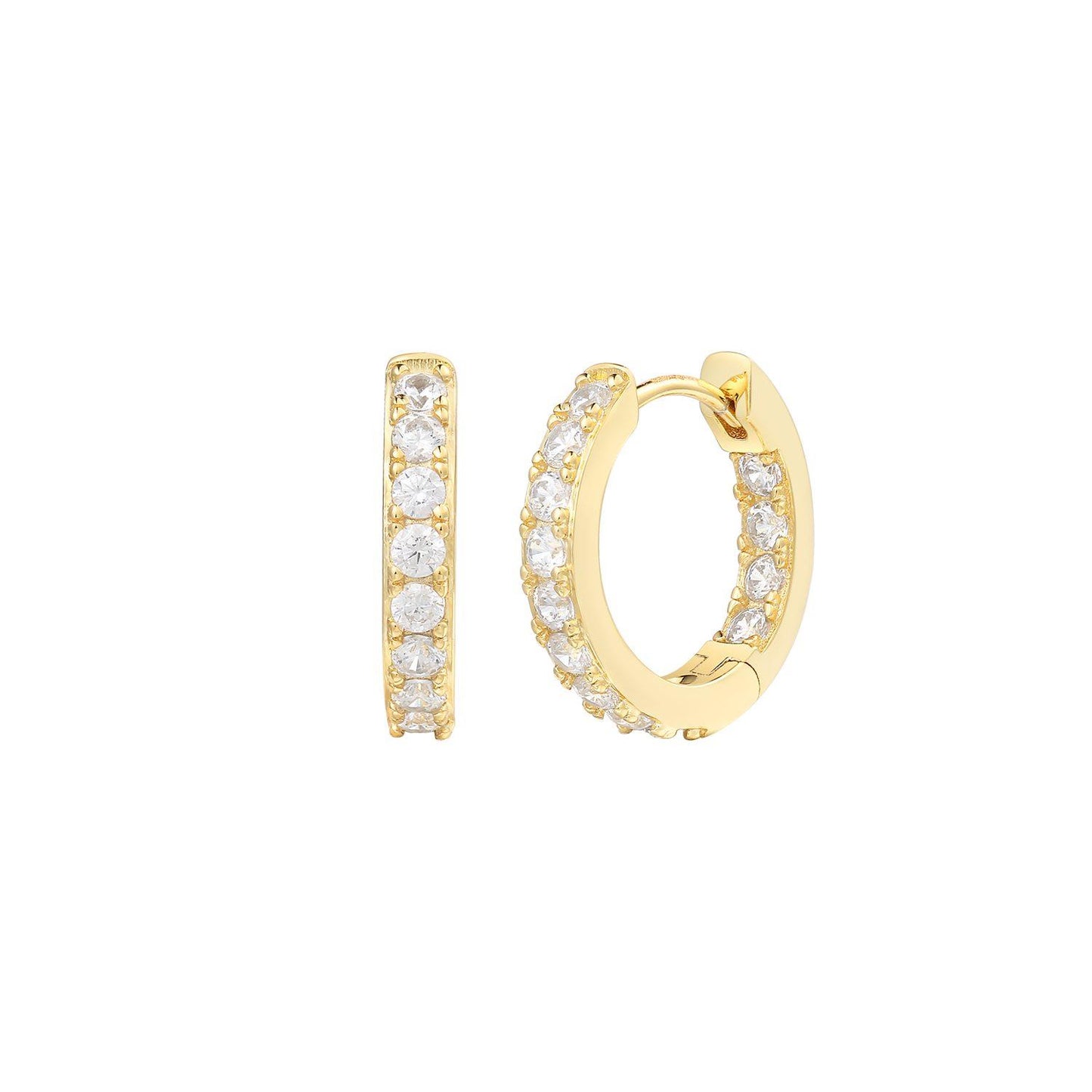 Xenox Ohrschmuck XS10352G Silber vergoldet