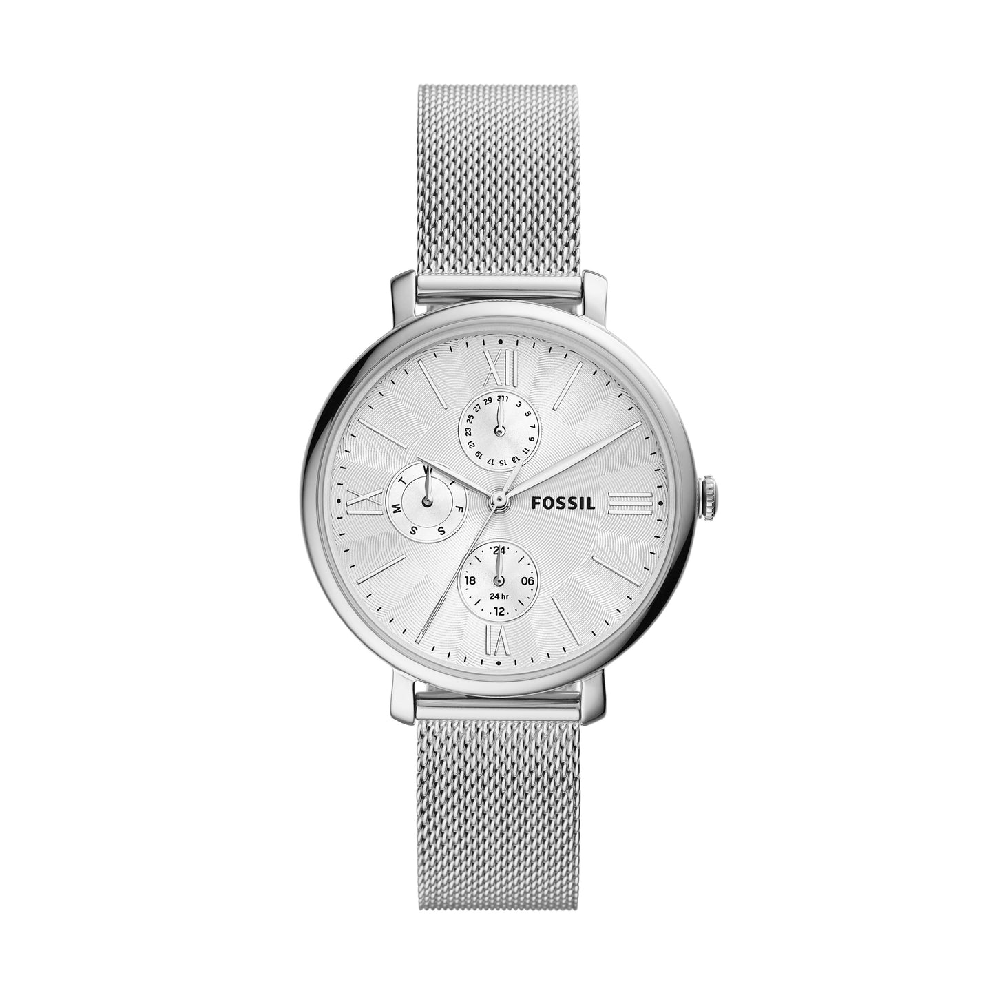 Fossil Armbanduhr ES5099 Edelstahl