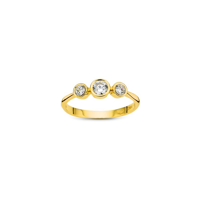 CEM Damenring 6-206919-001 Gold 333