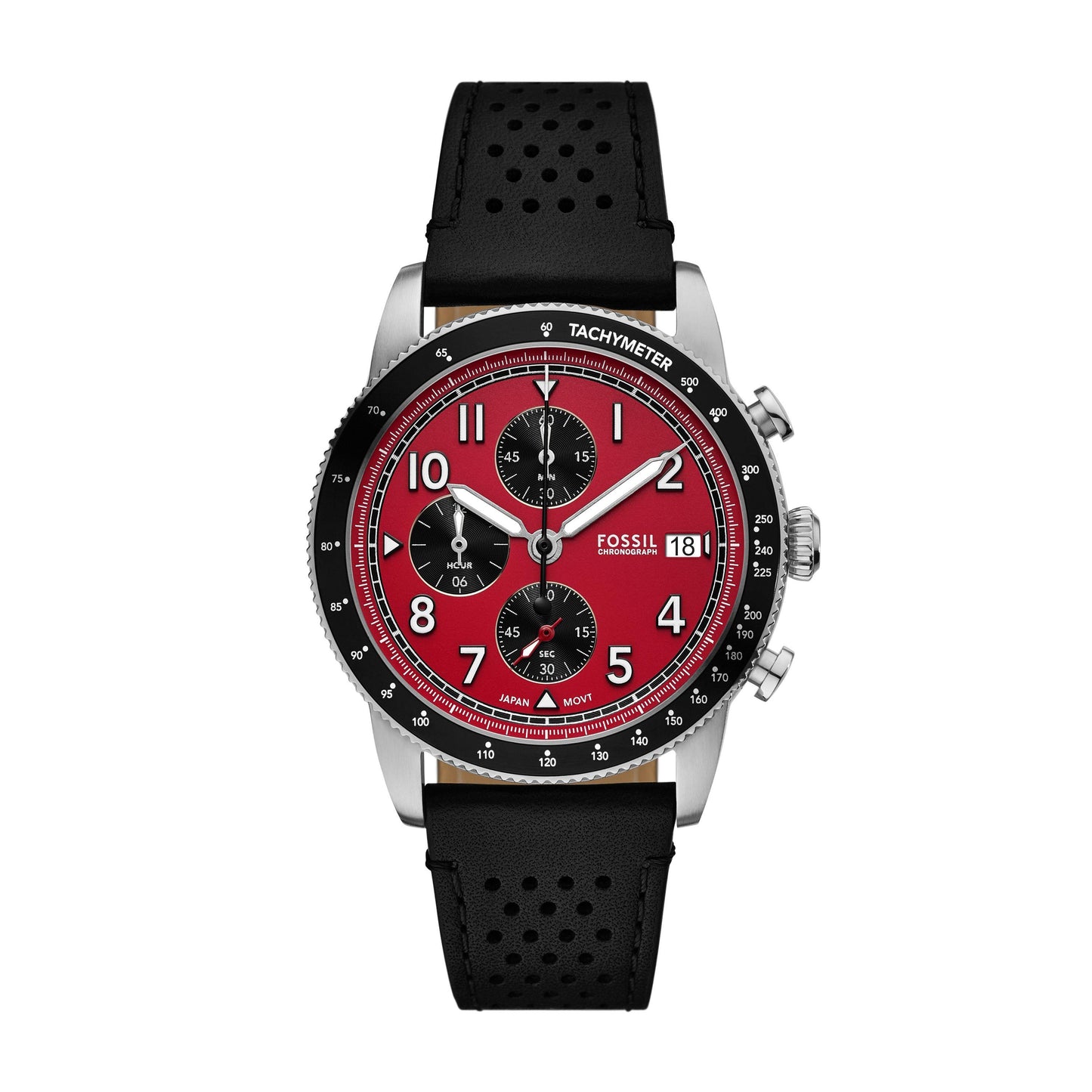 Fossil Armbanduhr FS6086 Edelstahl