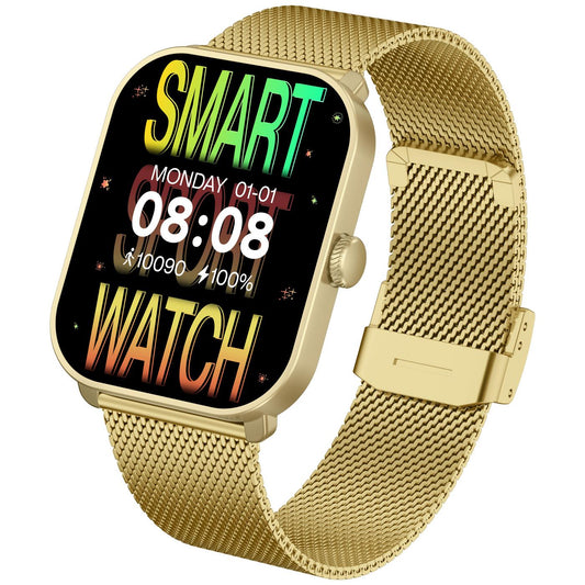 Smarty 2.0 Smartwatch SW070L Edelstahl vergoldet