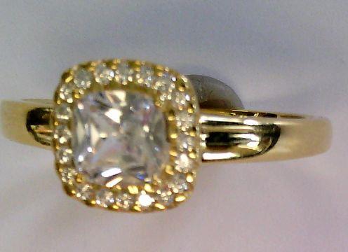CEM Damenring Mehrsteiner G3-01396R 333 Gold