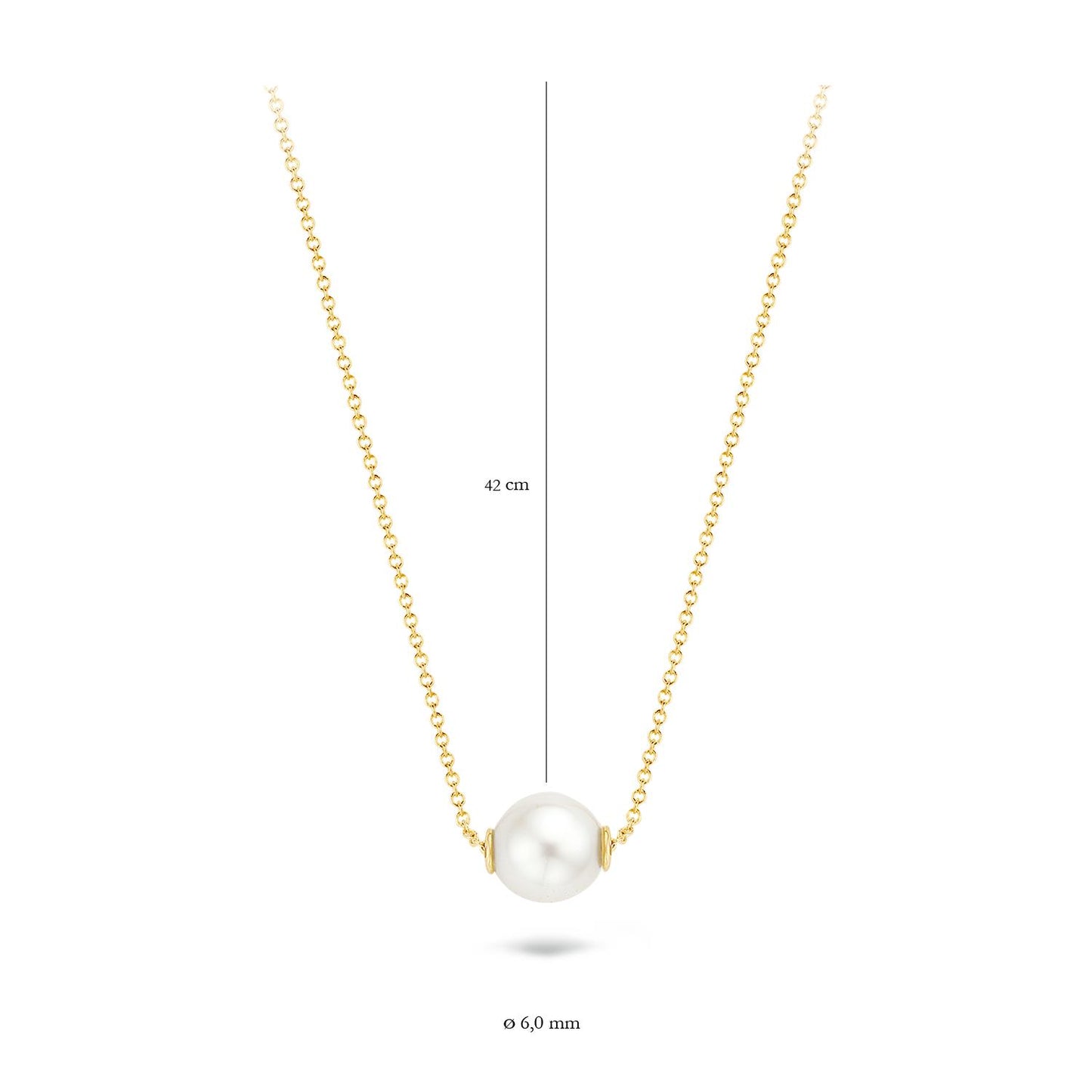 Blush Halsschmuck 3076YPW 585 Gold