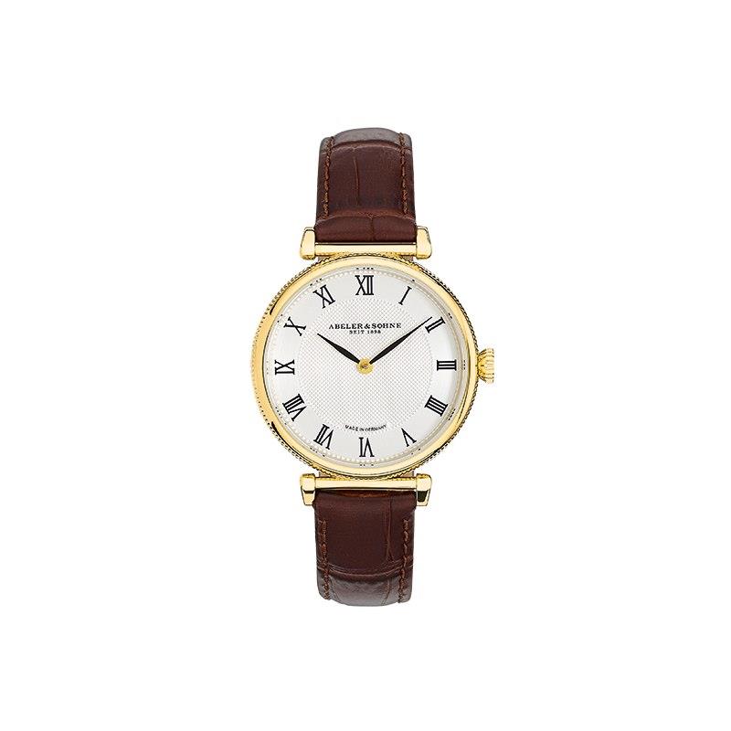 Abeler & Söhne Damenarmbanduhr AS3226 Lederband