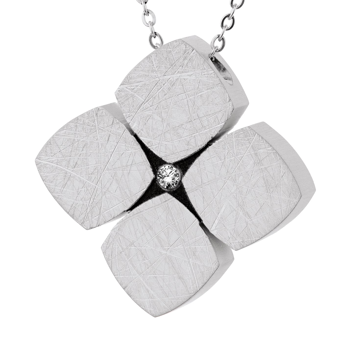 Ernstes Design Anhänger AN893 Edelstahl Brillant