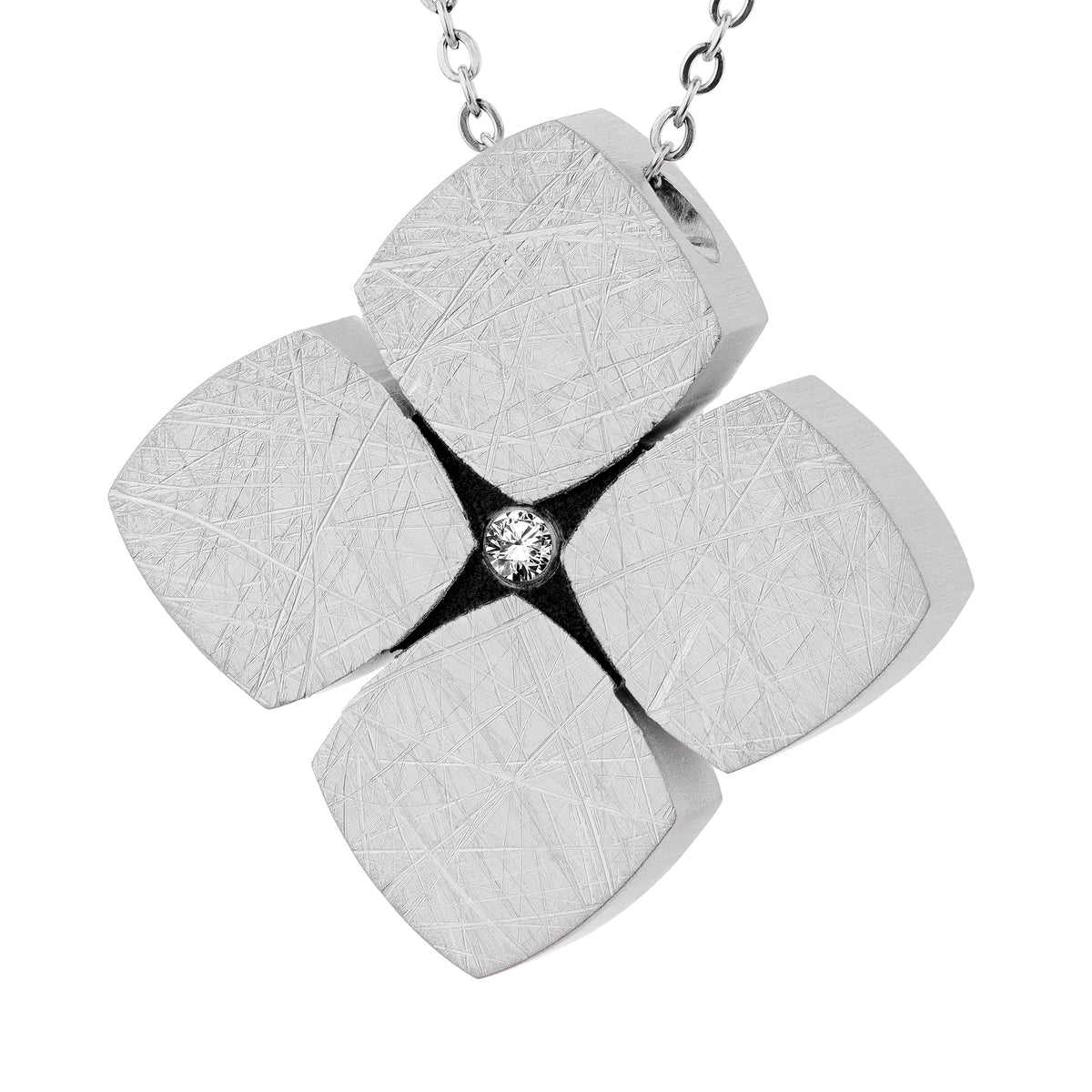Ernstes Design Anhänger AN893 Edelstahl Brillant