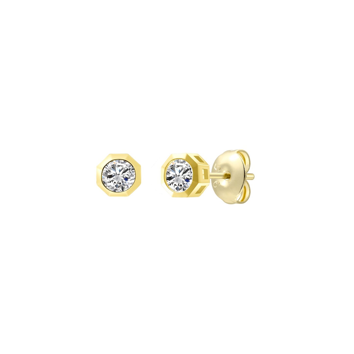 Xenox Ohrschmuck XS10662G Silber vergoldet