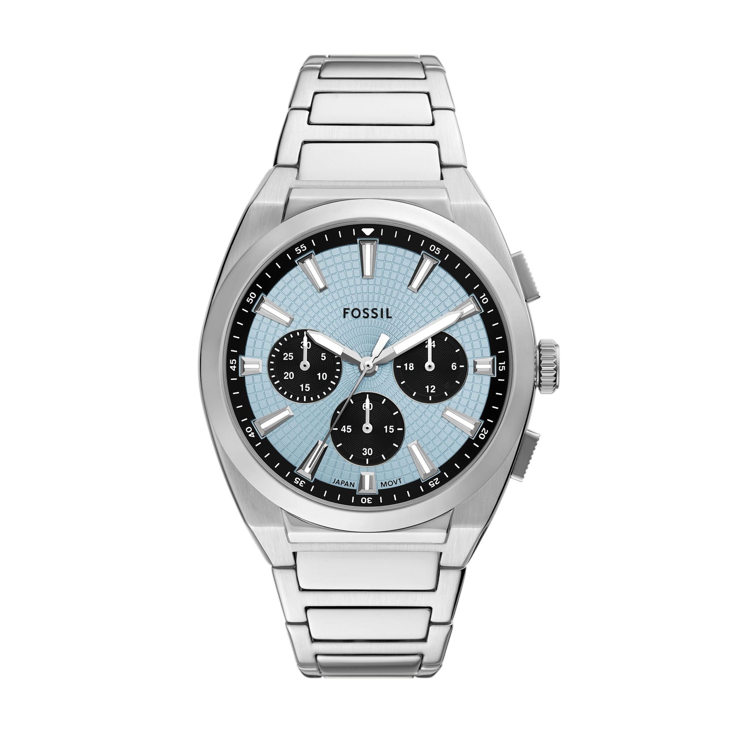 Fossil Armbanduhr FS6105 Edelstahl