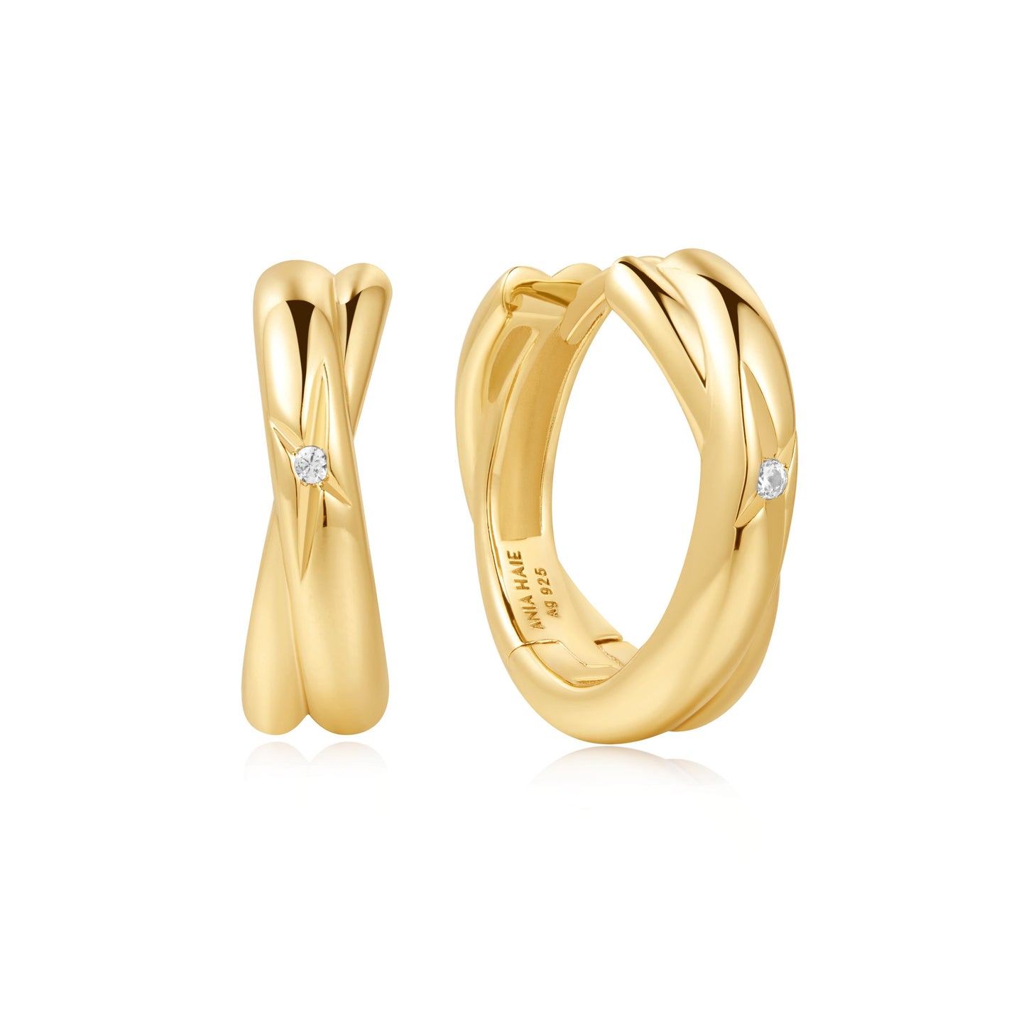 ANIA HAIE Ohrschmuck WLE061-16G Silber