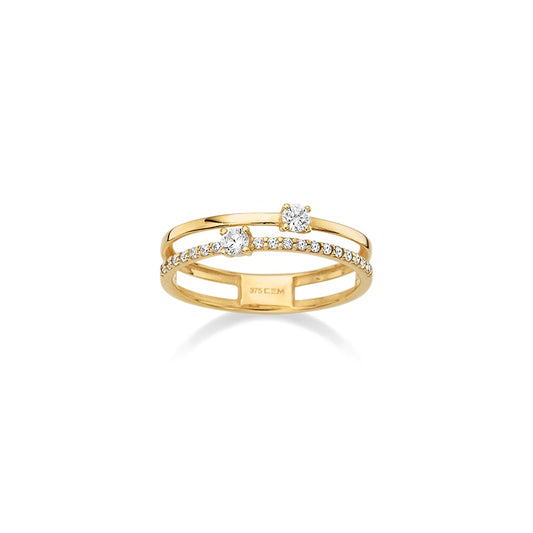 CEM Damenring G3-01647R Gold 375