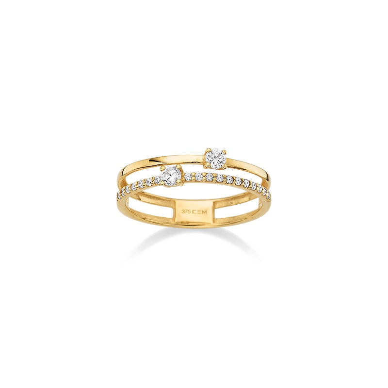 CEM Damenring G3-01647R Gold 375